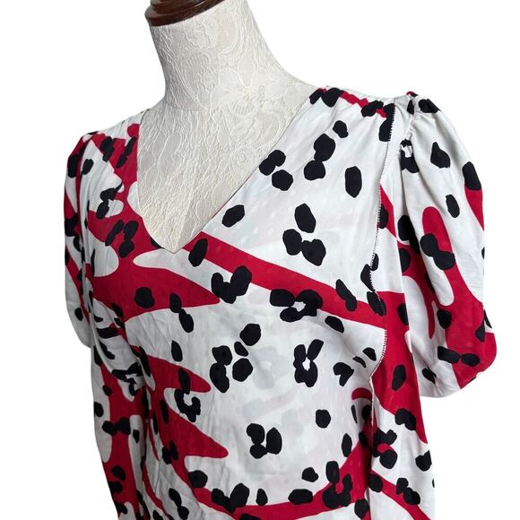 Vintage See by Chloé Dress Designer 80s Office Vixen Unique whimsical - Picture 5 of 8